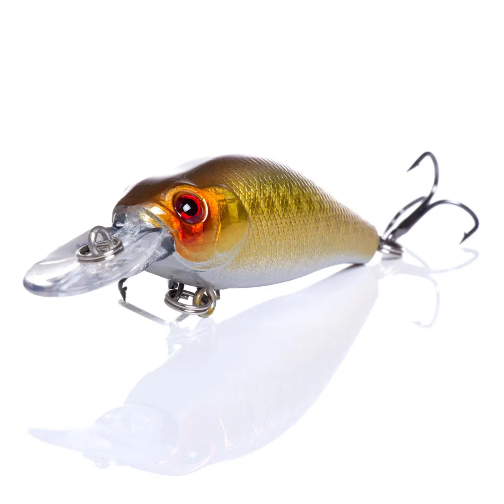 HENGJIA Crankbait Рыболовная Приманка 7 см 10 г искусственные рыболовные воблеры Topwater Crank твердые приманки плавающие рыболовные приманки