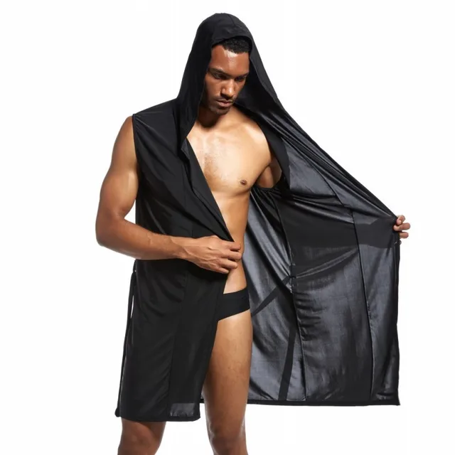 Szlafrok męski lodu jedwab z kapturem szlafrok piżamy sexy badjas kimono mężczyźni szlafrok mężczyzna jest suknia roupao peignoir homme stałe bielizna nocna tanie tanio Szaty sleepwear sleeveless Suknem Poliester Elastan Szlafrok męski lodu jedwab z kapturem szlafrok piżamy sexy badjas kimono mężczyźni szlafrok mężczyzna jest suknia roupao peignoir homme stałe bielizna nocna tanie tanio Szaty sleepwear sleeveless Suknem Poliester Elastan