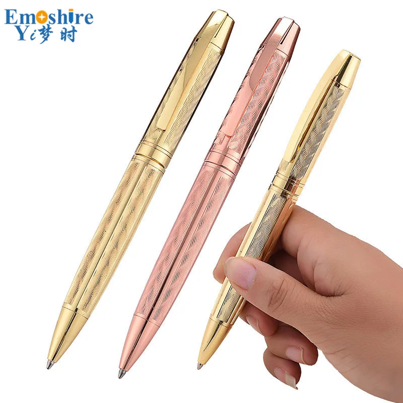 Business Office Metal Ballpoint Pen Customized Corporate LOGO Fashion