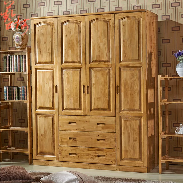Cedar Wood Wardrobe Sliding Doors Four Large Cedar Wood Wardrobe Sliding Doors Four Large Closet Chinese Furniture Insect Proof Child