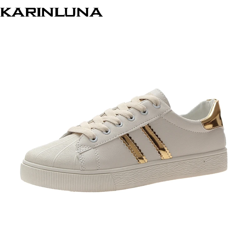 

Karinluna Ins Style Brand Casual women's Lace Up Popular Sneakers women's Shoes Leisure Soft Light Fashion Sneakers Shoes