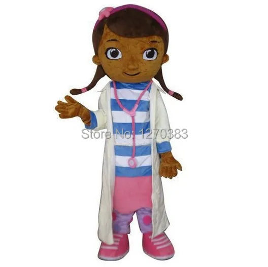 Высокое качество Dottie McStuffins Doc талисман костюмы талисман|mascot costume|costume mascotmascot costume