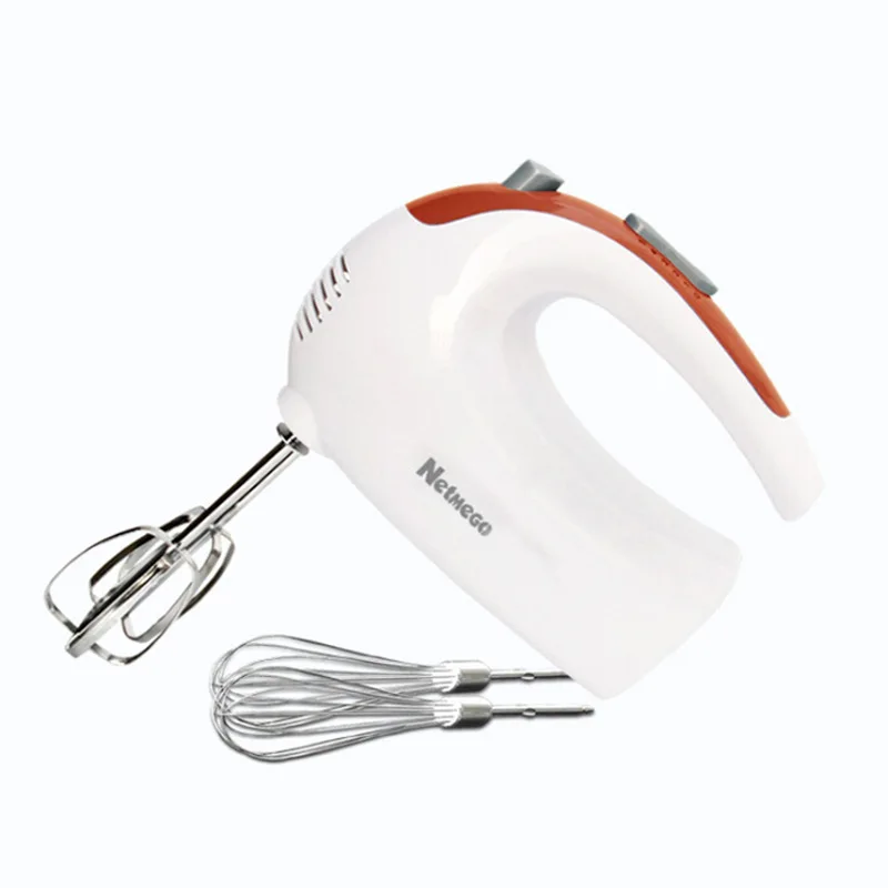200W Egg Beater Electric Mixer EU Plug 5 Speeds Hand Mixer With 4