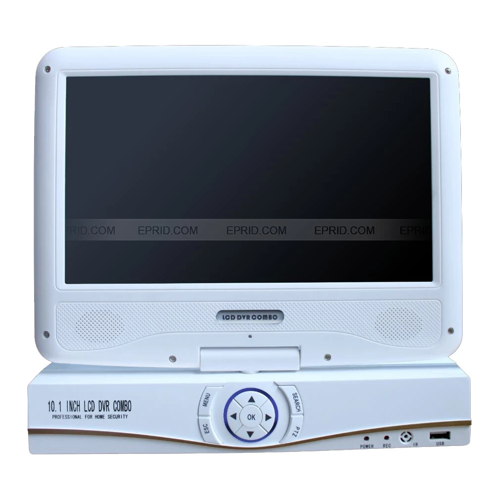 

H.264 Security 4CH HD 1080P Realtime DVR AHD + Analog Dual Mode 10.1 inch LCD Monitor Combos