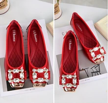 Ladies Shoes Slip On Autumn Womens golden Flat Shoes Genuine Leather Women Ballerina Shoes Flats New 2016 Sapatilhas Femininas