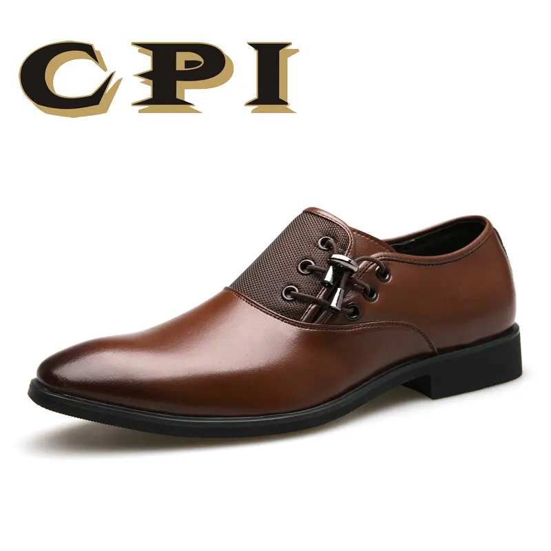 Prix CPI Marque 2018 Nouveau Hommes Robe de Chaussures Taille 38 48 Noir Classique Point Toe Oxford Pour Hommes Mode Hommes Business Party Chaussures ZY 07