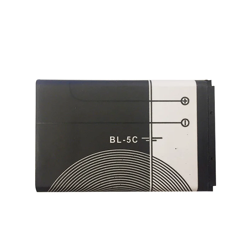 2 шт. 1020 мА/ч, BL-5C Батарея для Nokia 1112 1208 1600 1100 1101 2610 2600 2300 6230 6630 n70 n71 n72 n91 e60 BL-5C BL 5C Батарея