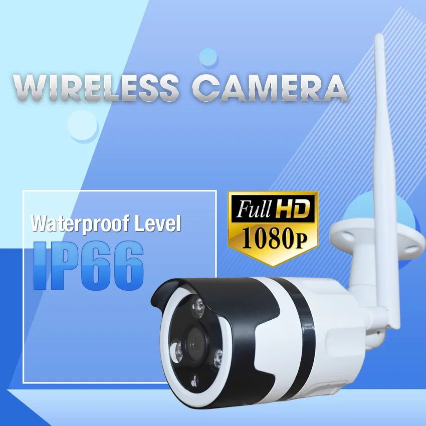 Zjuxin 1080P наружная камера WIFI 1920*1080 Беспроводная ip-камера для вашей домашней безопасности iCSee P2P 3,6 мм объектив