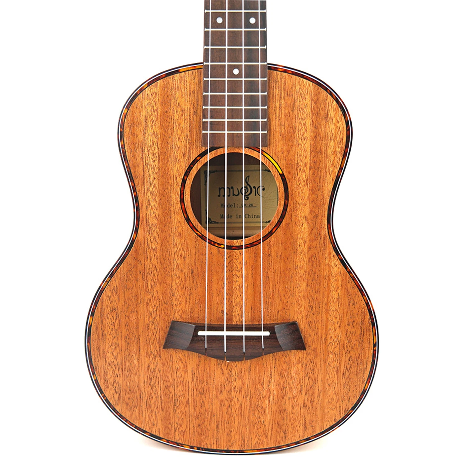 

26" tenor Mahogany Red Tortoiseshell 4 Strings ukulele Hawaii mini small guita travel acoustic ukelele guitar Uke Concert