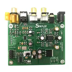 Es9038 Hifi Q2M Dac Dsd декодер совместим с Iis Dsd 384 кГц коаксиальное оптоволокно Dop для усилителя аудио