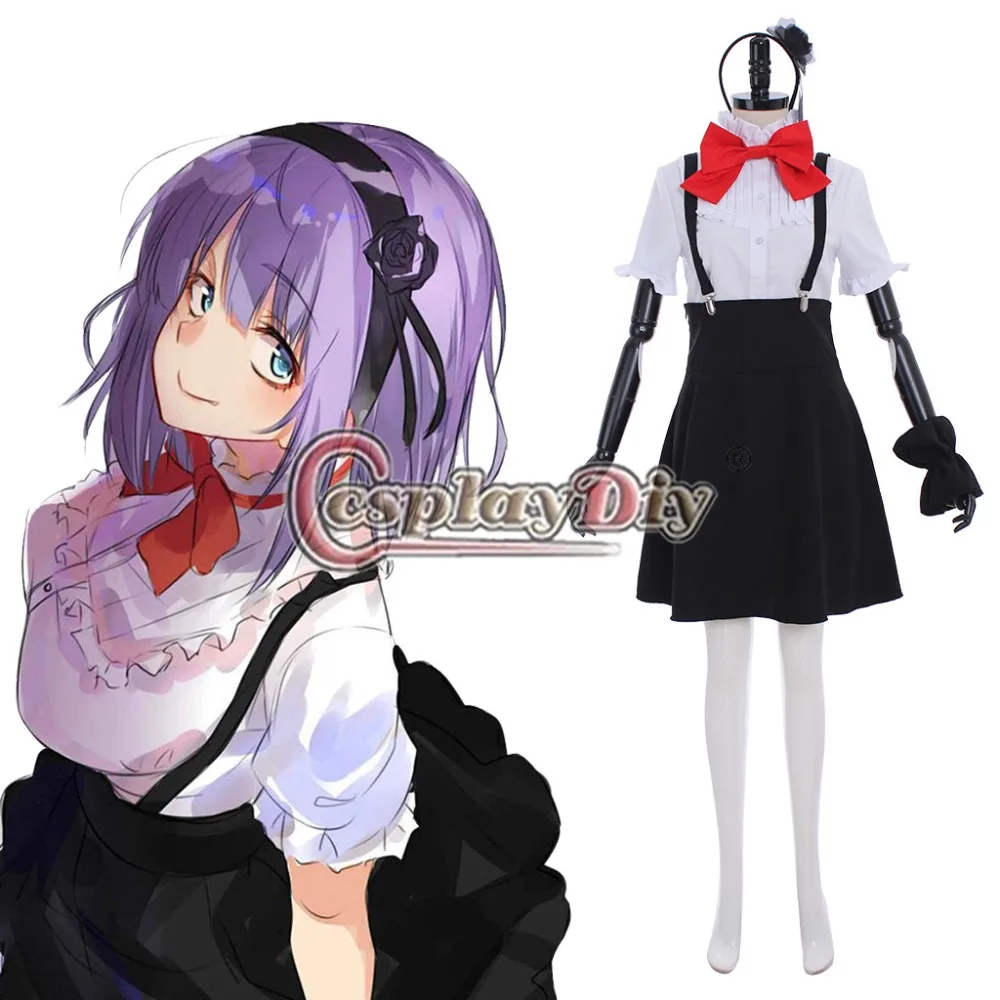 Cosplay вольтрон dagashi kashi Хотару шидарэ костюмы для косплея для девочек Для женщин Школьная униформа, костюм платье L320