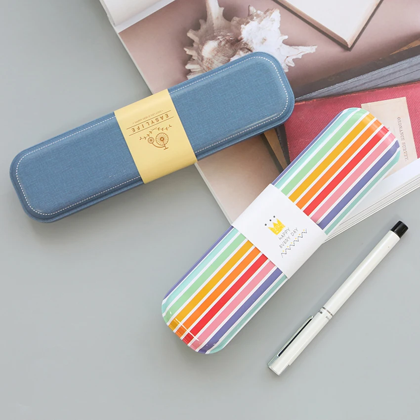 

Mini Tin Pencil Box Pen Storage Box Containers Used for Pencil, Makeup, Jewelry, Gift, Candy, Favor or Birthday Gift Box