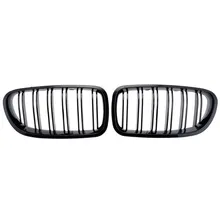 

One Pair Car Style Gloss Black Front Kidney Grills Grille For BMW F10 F18 F02 F11 M5 2010 2011 2012 2013 2014 Wholesale D10