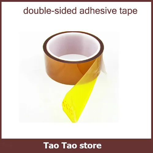 

50mm /20m High Temperature Polyimide Double-sided Adhesive TapeHigh Temperature Polyimide tape Brown Double Faced Towers Glue