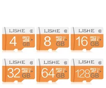 

LISHE Memory Card 256GB 128GB 64GB 32GB 8GB 16GB Micro SD Microsd Flash TF Card with Card Reader for