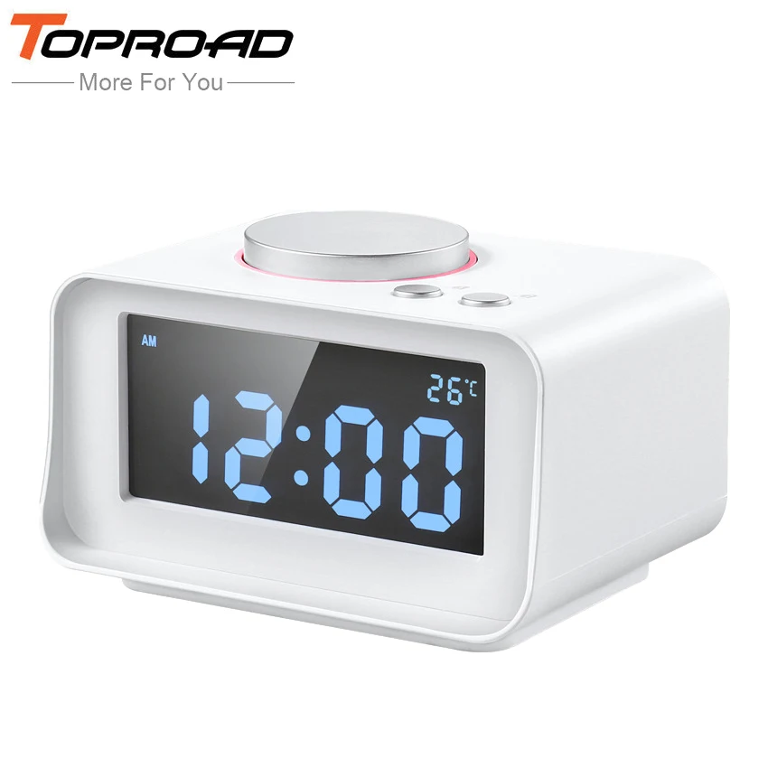 toproad desktop speaker lcd digital fm radio alarm clock mp3 player speakers hoparlor with toproad desktop speaker lcd digital fm radio alarm clock mp3 player speakers hoparlor with