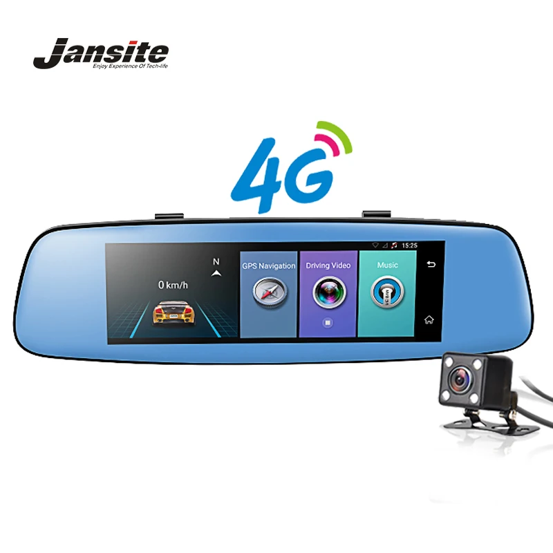 Jansite 4G WIFI Car DVR 7 86 Touch Screen Android Car font b Camera b font