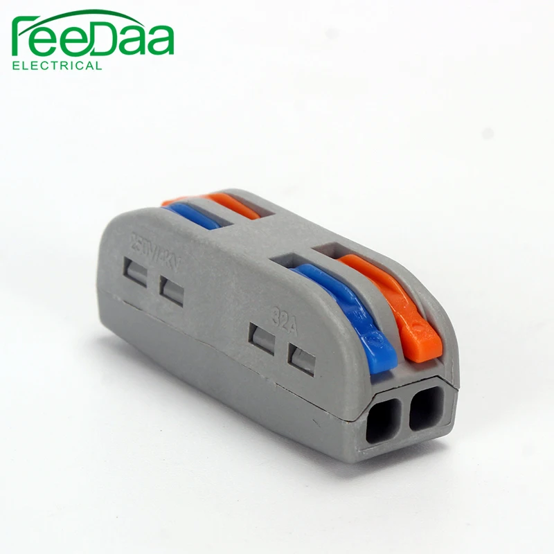 Origin Factory Nut Lever Compact Splicing Terminal Block pct wire connector 10pcs replace new type two colors Equivalent of Wire Docking Connector