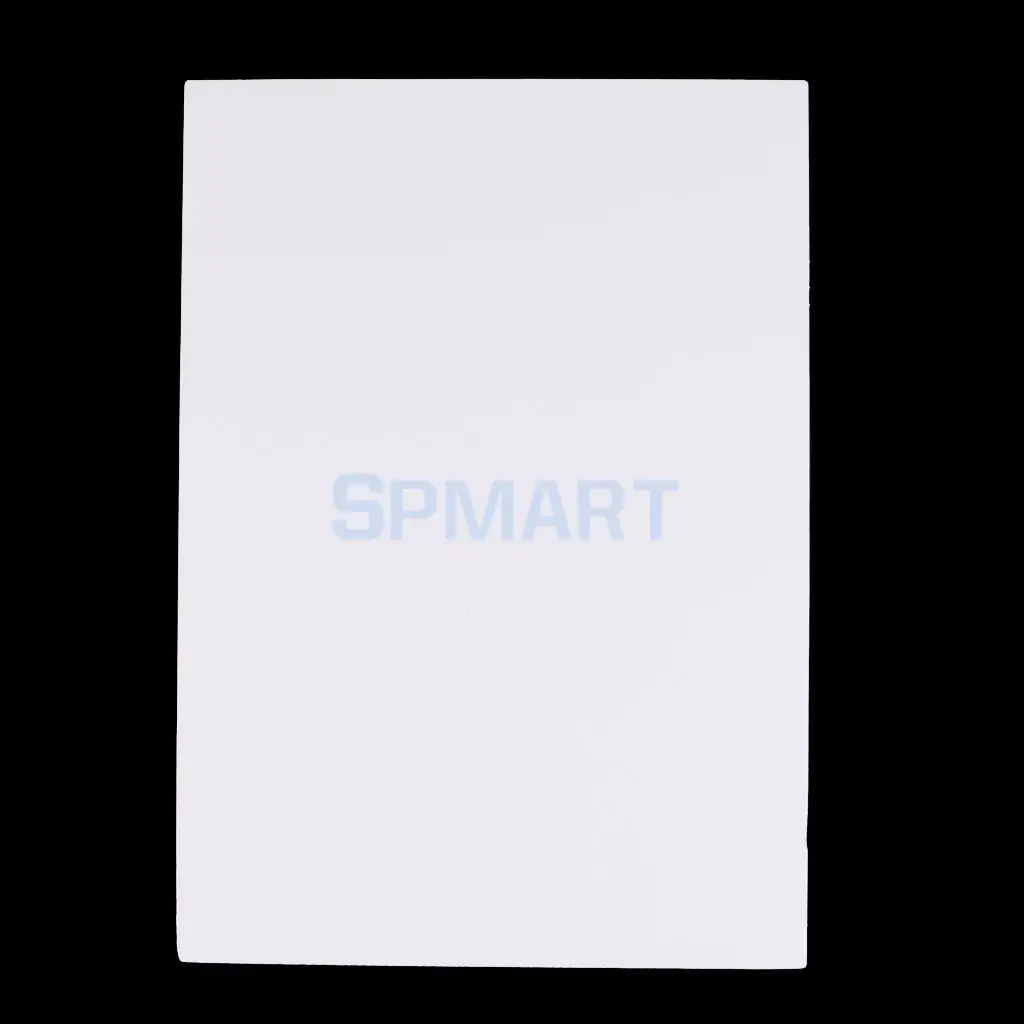 

5Pieces White PVC Foam Board Sheets 2/3/5/7mm Model Building for Sign Mounting Foamboard Display
