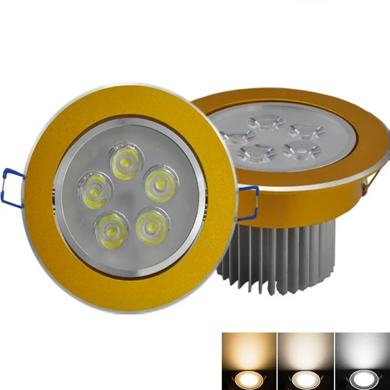 

50X Dimmable LED High Power Ceiling 9W/12W/15W/21W LED Ceiling Light AC85-240V LED Cabinet Light Spotlight