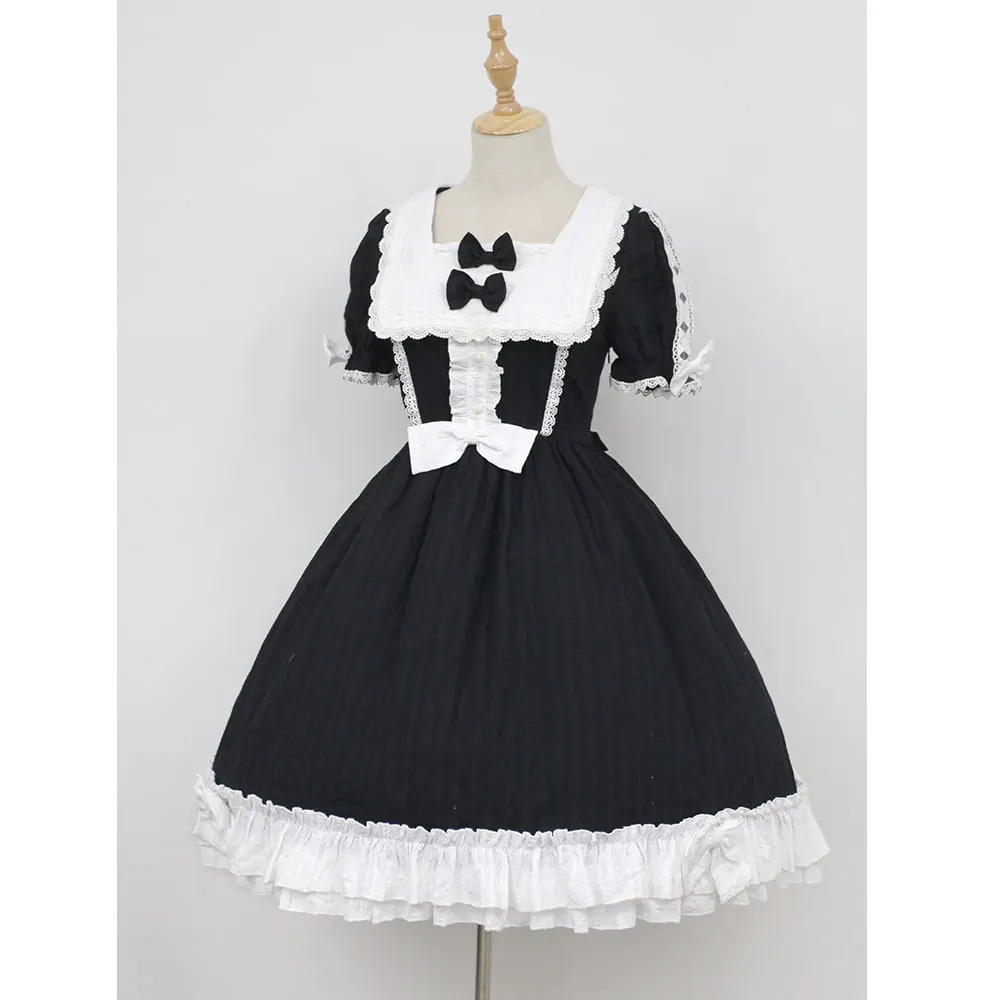 The Wonderful Wizard of Oz ~ Square Collar Short Sleeve Classic OP Lolita Dress by Soufflesong the wonderful wizard of oz