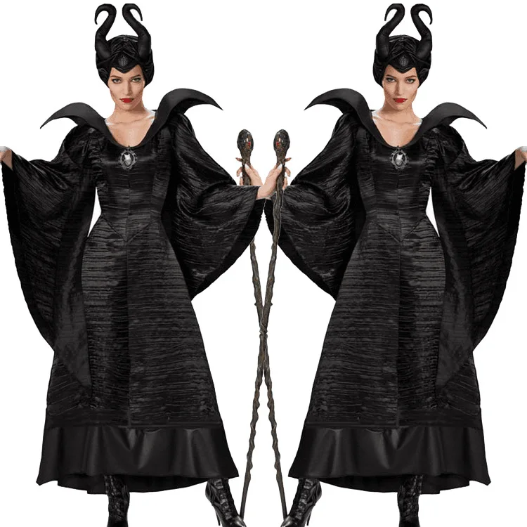 Luxury Halloween Costumes For Women Wicked Witch Cosplay Dress
