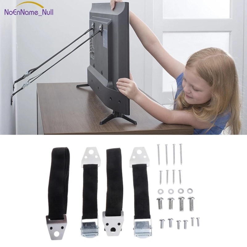 New Baby Safety Anti Tip Straps for Flat TV Furniture Wall Strap Lock