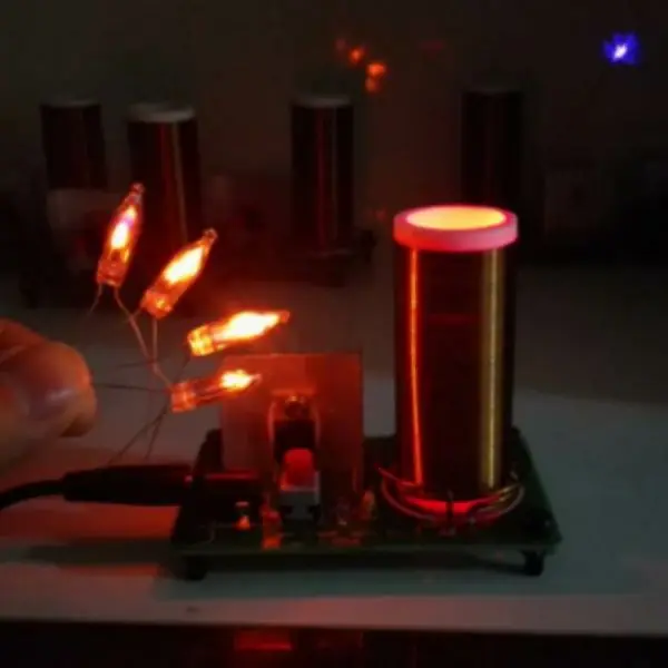 Электронные игрушки/катушка Tesla/Беспроводная передача/освещение/дуговой Спрей