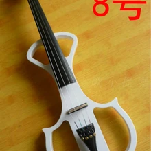 Белая электрическая скрипка, 4/4, скрипка ручной работы, скрипка, o, музыкальные инструменты, скрипка, бразильский деревянный лук