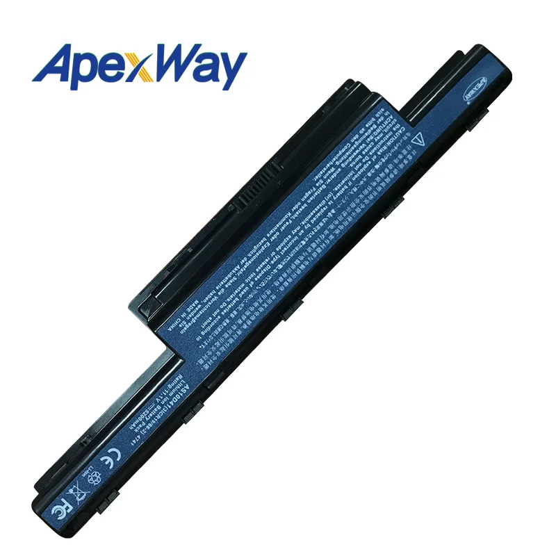 Аккумулятор ApexWay для ноутбука Acer Aspire E1 V3 серия 431 471 471G 771G 421 531 571 551G 571G|battery for acer