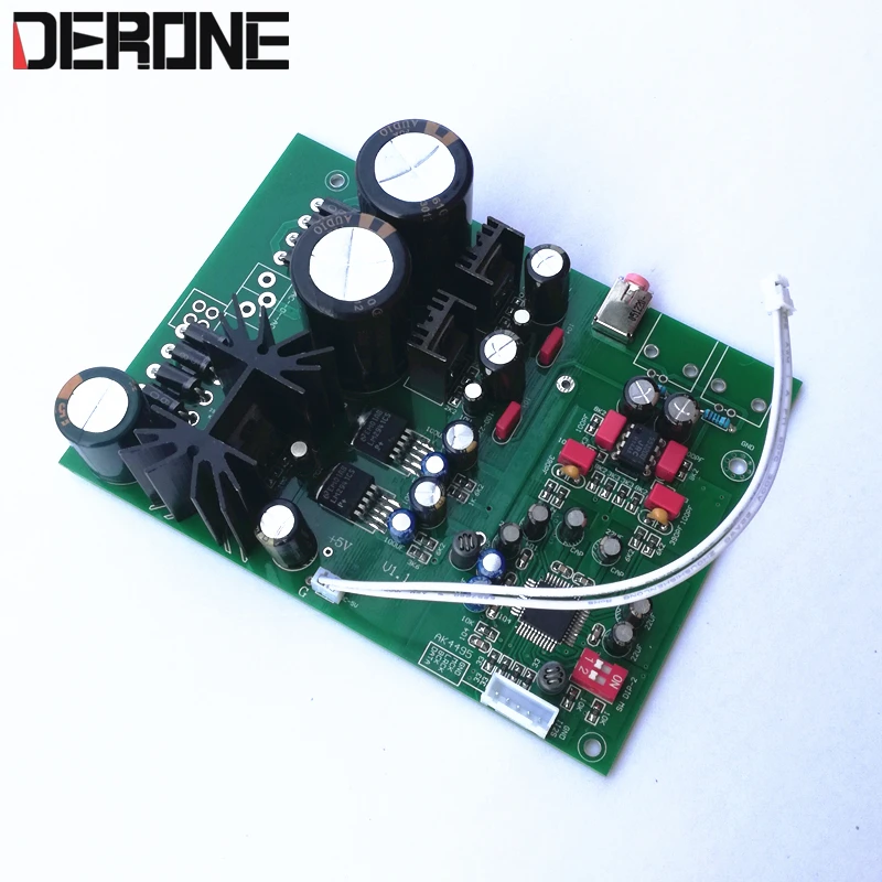 AK4495EQ DAC плата I2S 32bit 384khz аудио Профессиональный выход для усилителя наушников
