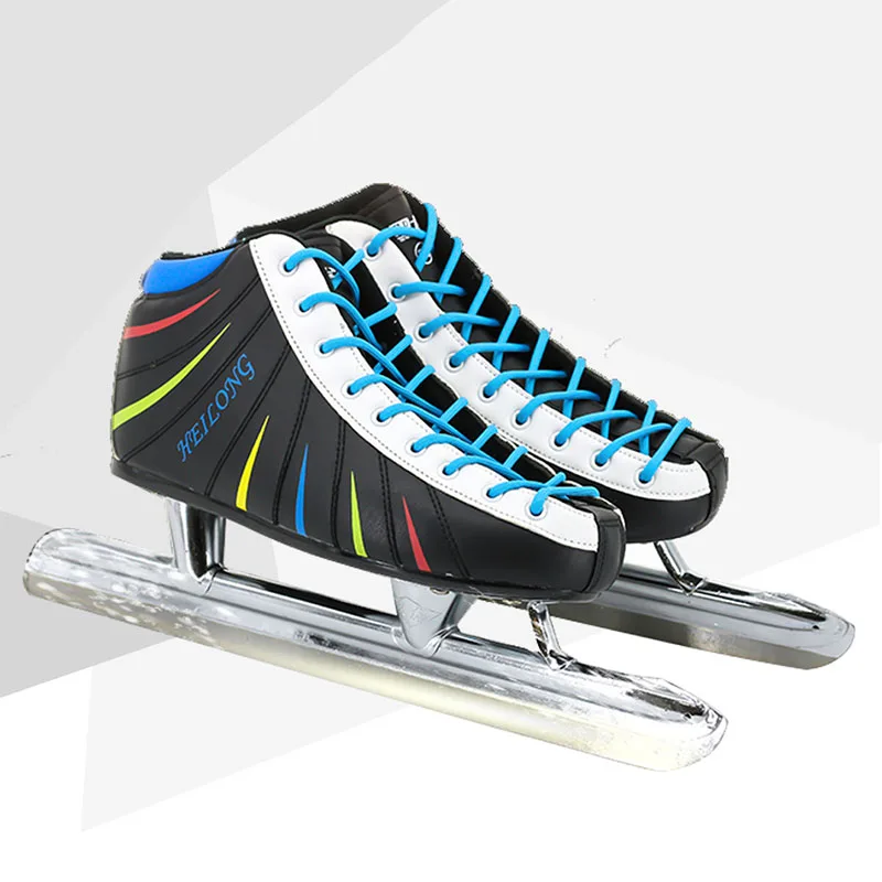 Japy تزلج أورورا سرعة الجليد شفرة أحذية التزلج المعادن طويل أنبوب سكين سباق الزلاجات مريحة الدافئة Patines