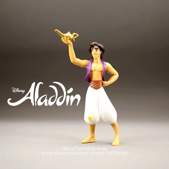 Disney Aladdin Prince 12 см фигурка аниме мини украшение Коллекция ПВХ игрушки модель для