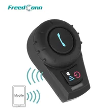 Free Shipping!!500M Motorcycle BT Bluetooth Multi Interphone Headset Helmet Intercom Handfree FreedConn VB