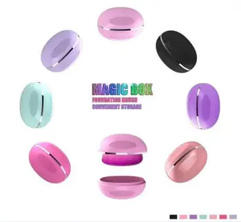 

New Arrival 2018 Creative Fashion Magic Box Powder Foundation Egg Brush Protable Makeup Brush