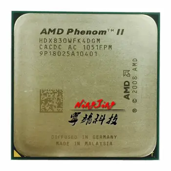 

AMD Phenom II X4 830 2.8 GHz Quad-Core CPU Processor HDX830WFK4DGM Socket AM3