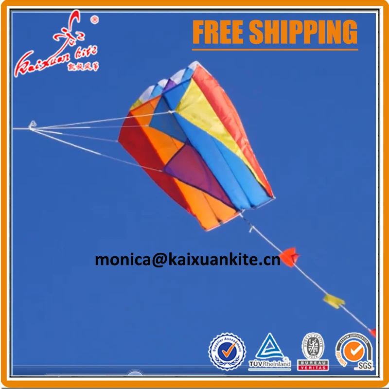 Pocket kite Small Parafoil kite from Weifang kaixuan kite factoryin