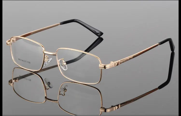 Reven Jate рецепт сплав оптические очки рамки с 4 дополнительных цвета для Бесплатная сборки рецепт объектив