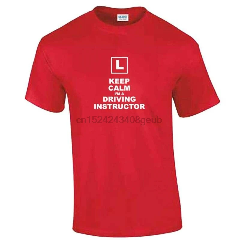 

Keep Calm I'm A Driving Instructor TShirt - Mens Dad Learner Driver Teacher Gift