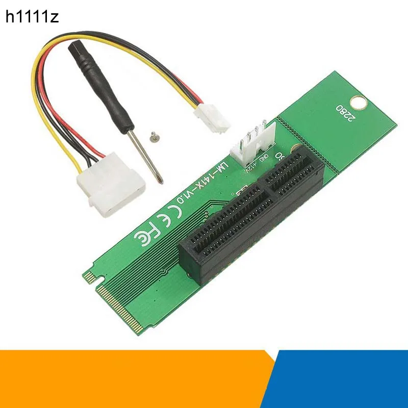 Профессиональный преобразователь H1111Z NGFF M2 в PCI e 4x слот переходная карта M key M.2 SSD