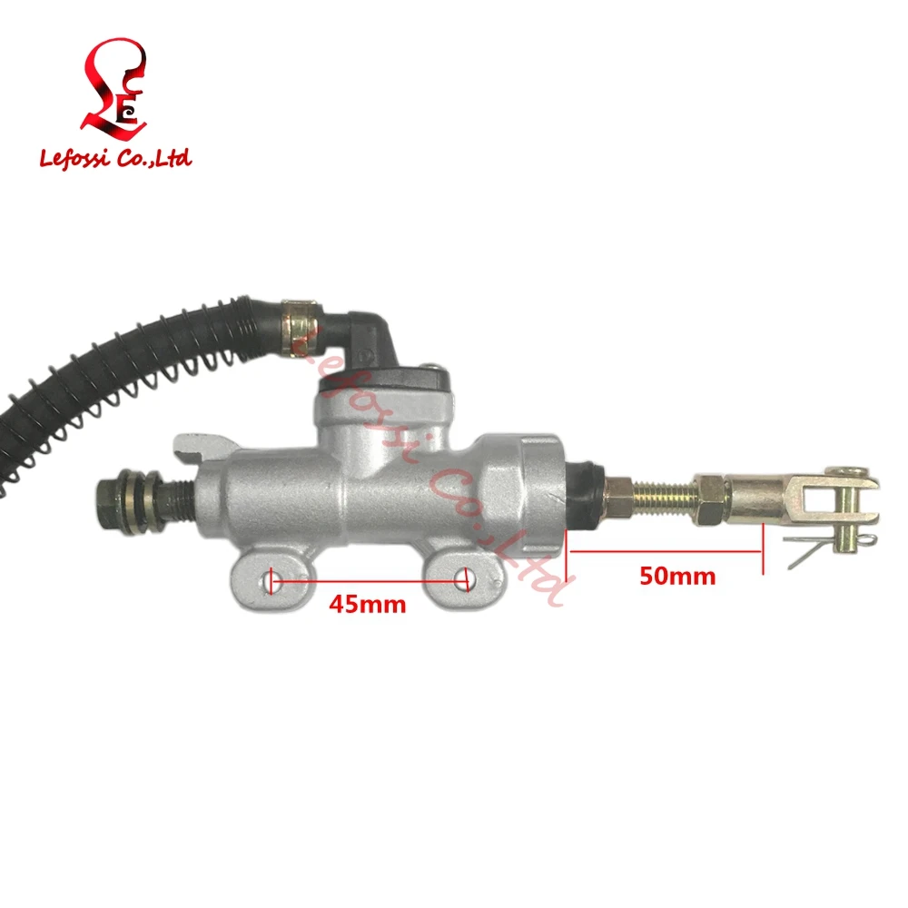 Универсальный Мотоцикл Dirt Pit спортивный велосипед ATV ножной задний тормоз главный цилиндр гидравлический насос для Kawasaki Honda Yamaha Suzuki