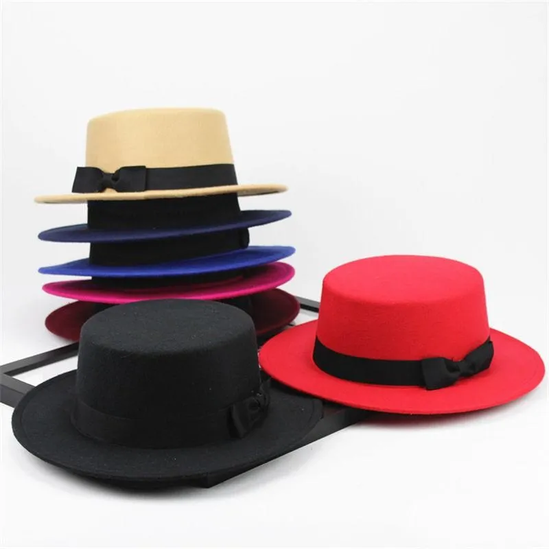 

2018 cotton solid brimmed hat Travel cap Fedoras jazz hat Panama hats for women and girl 10