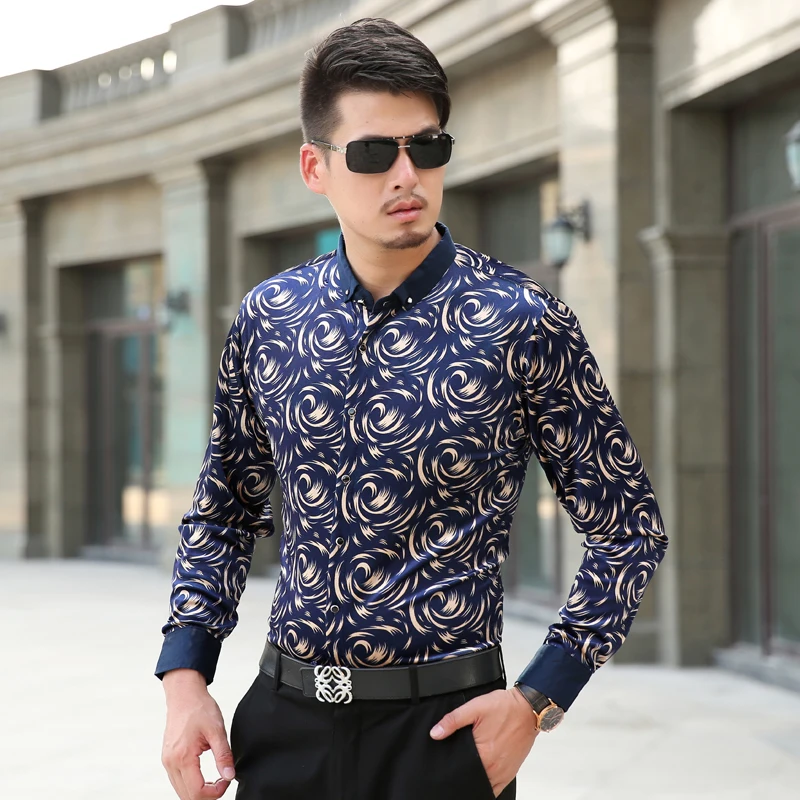 Manches Chemises De Casual Plein Hommes À Style Longues Slim Chemise Vêtements Hiver Britannique Robe wTX55dq