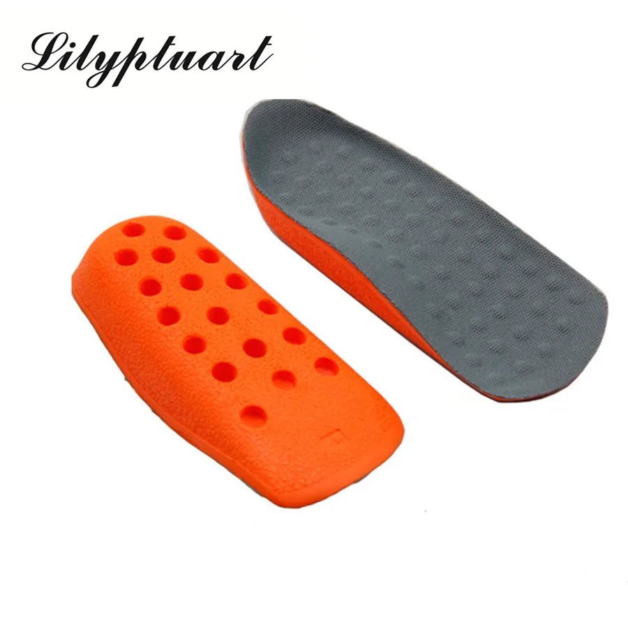 

New wearing in the socks invisible heightening insole PU foam plastic half pad increased 2 cm arch support height increase