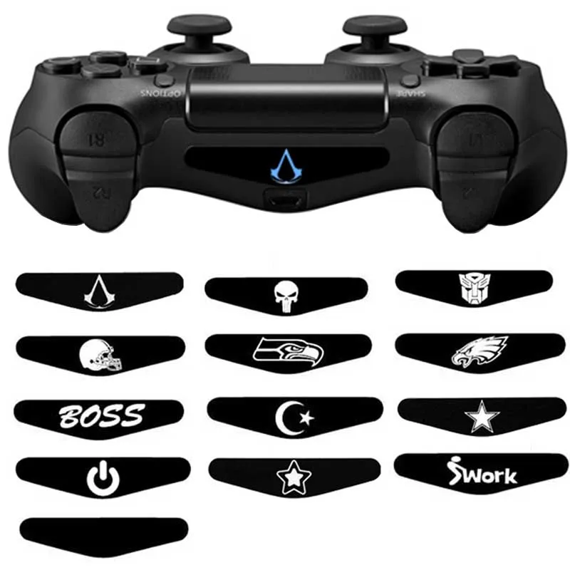 AOXO Game Light Bar Vinyl Led Stickers Decal For Sony Playstation 4