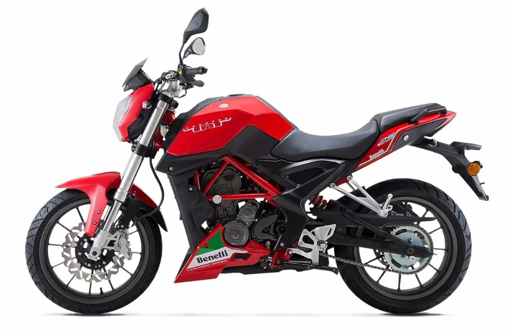 Cadena de rodillo para motocicleta pi ones delanteros y traseros Benelli TNT600 BJ600 BN600 BJ300 250 600I BN300 TNT300 BN302 43T 44 46T 14T