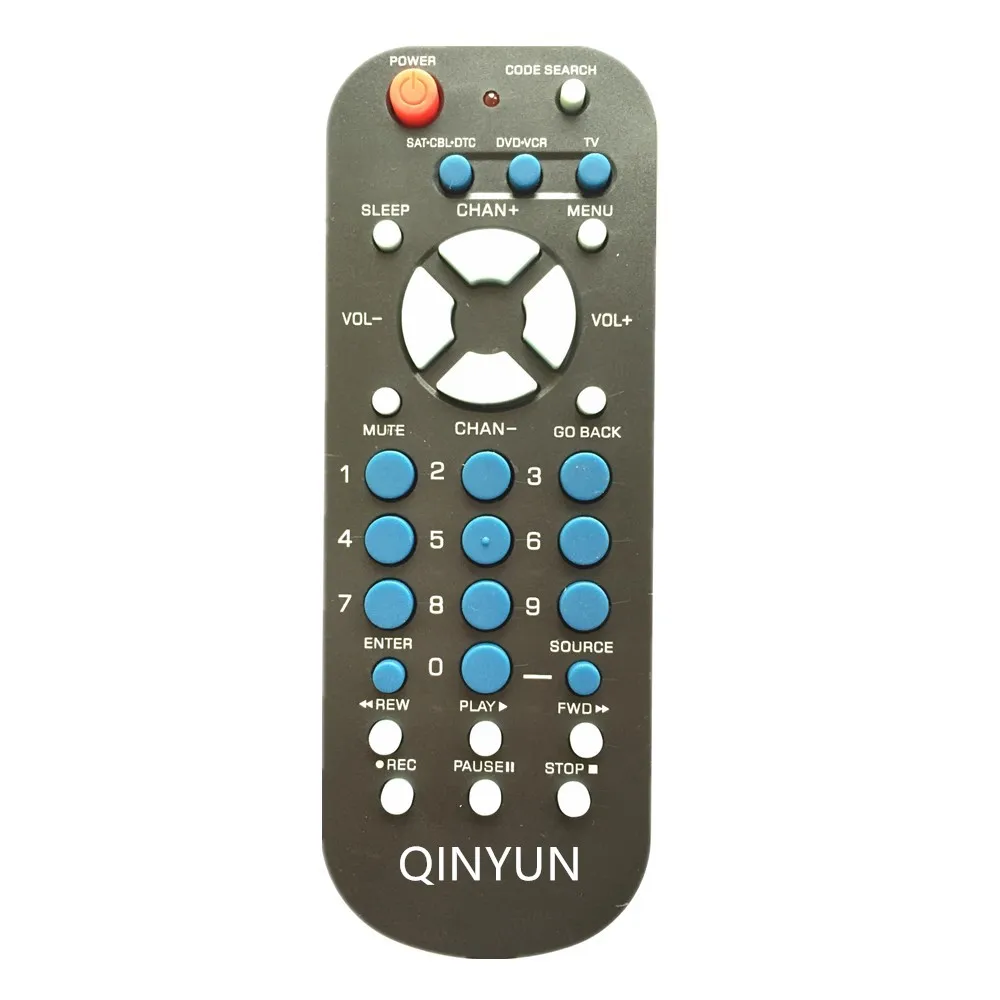 

Universal RCA504BR Remote Control 3IN1 TV/DVD/VCR/SAT/CBL/DTC FOR RCA