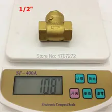 DN15 Нитки обратный Клапан латунь 1/" 3/4" BSPP высокого Давление, медь установки
