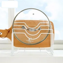 Железная стойка для хранения горшка крышка многослойная полка кухонные шкафы полки