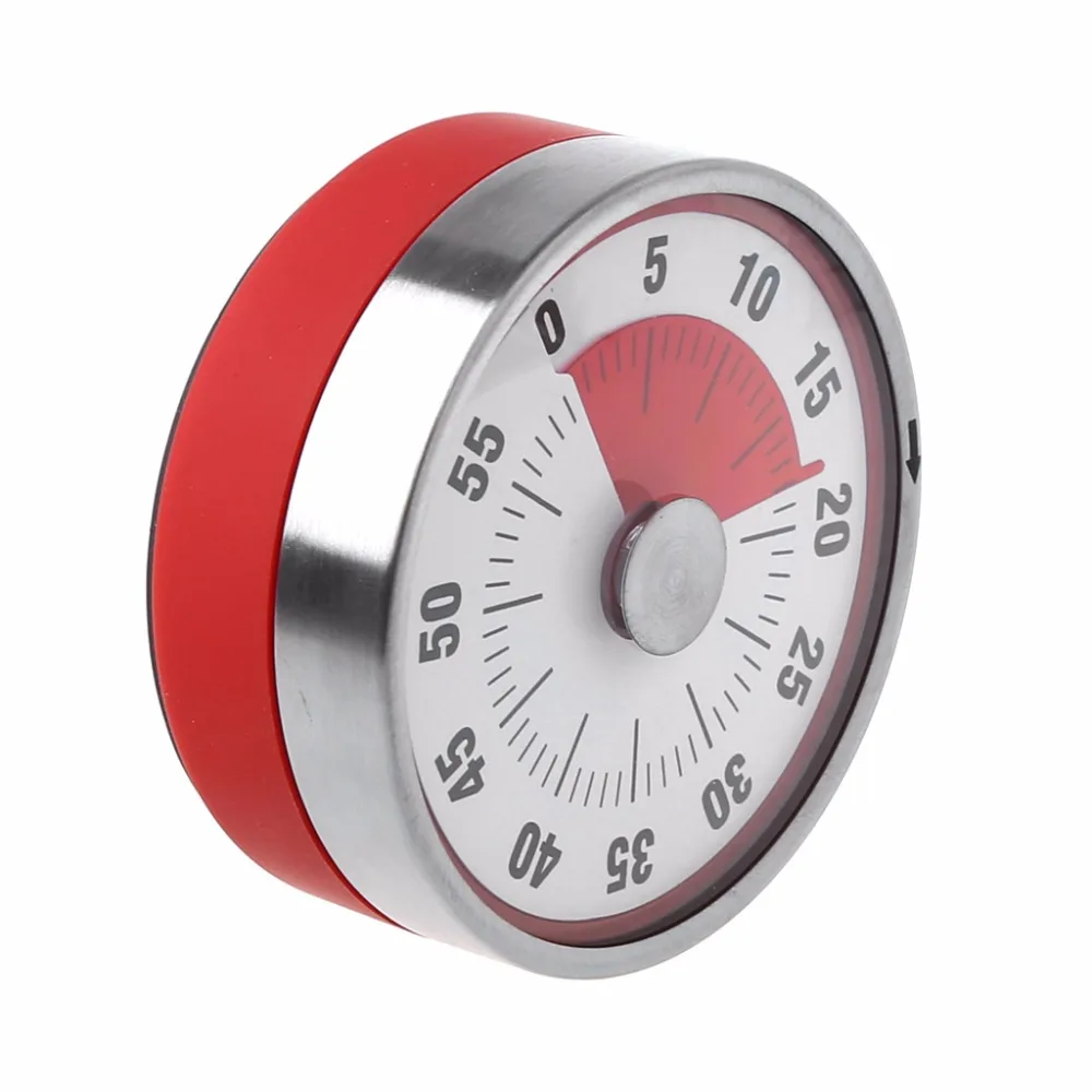 Stainless Steel Magnets Fridge Kitchen Timer Clock Mechanical Reminder Sport New Timers Tools 2019 New Stainless Steel Magnets Fridge Kitchen Timer Clock Mechanical Reminder Sport New Timers Tools 2019 New